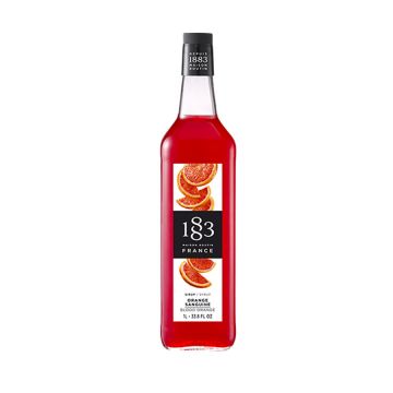 1883 Blood Orange Syrup (1L) - Glass Bottle