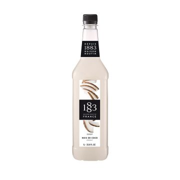 1883 Coconut Syrup (1L) - Plastic Bottle