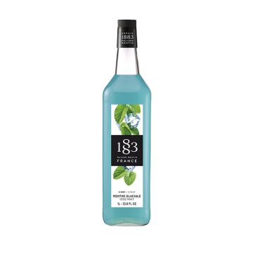 1883 Iced Mint Syrup (1L) - Glass Bottle