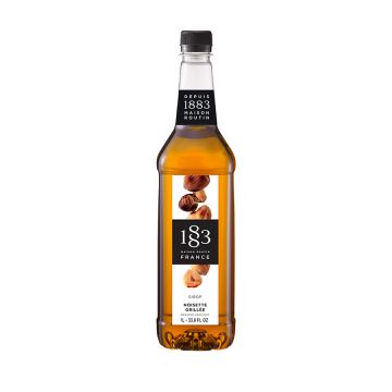 1883 Roasted Hazelnut Syrup (1L) - Plastic Bottle