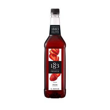 1883 Strawberry Syrup (1L) - Plastic Bottle