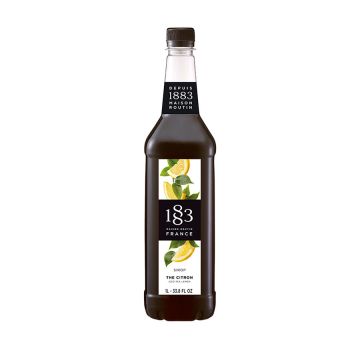 1883 Lemon Iced Tea Syrup (1L) - Plastic Bottle