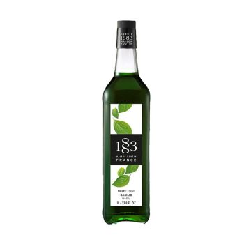 1883 Basil Syrup (1L) - Glass Bottle