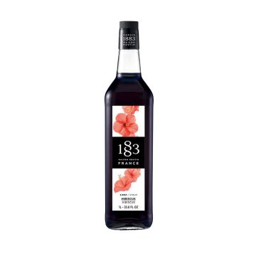 1883 Hibiscus Syrup (1L) - Plastic Bottle