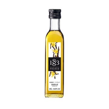 1883 Vanilla Syrup (250ml) - Glass Bottle