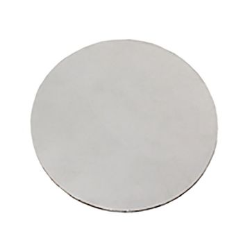 BOXit 12" White Single Wall Grease Resistant Cake Circle - 100 Count