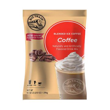 Big Train Coffee - Blended Ice Coffee Frappe Mix - 3.5 lb. Bag