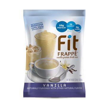 Big Train Fit Vanilla - Protein Frappe Mix - 3.5 lb. Bag