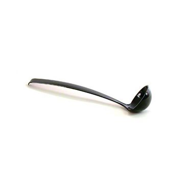 9" Black Catering Ladle - 48 Count