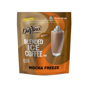 DaVinci Gourmet Mocha Freeze - Blended Ice Coffee Frappe Mix - 3 lb. Bag