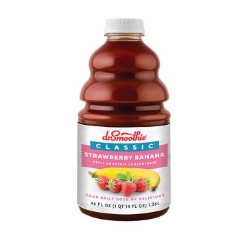 Dr. Smoothie Strawberry Banana - Classic Mix - 46 oz.