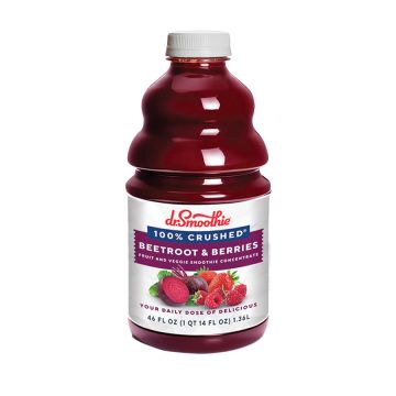 Dr. Smoothie Crushed Beetroot & Berries - 100% Crushed Mix - 46 oz.