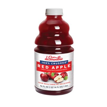 Dr. Smoothie Red Apple - 100% Crushed Mix - 46 oz.