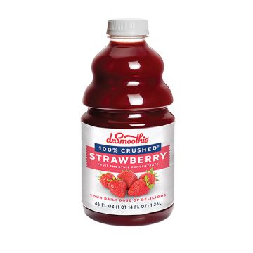 Dr. Smoothie Strawberry - 100% Crushed Mix - 46 oz.