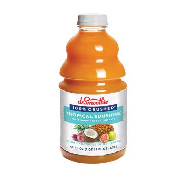 Dr. Smoothie Tropical Sunshine - 100% Crushed Mix - 46 oz.