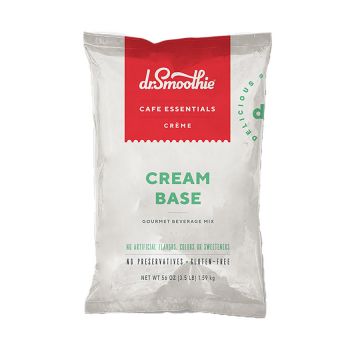 Dr. Smoothie Cream Base - Cafe Essentials Crème Frappe Mix - 3.5 lb. Bag