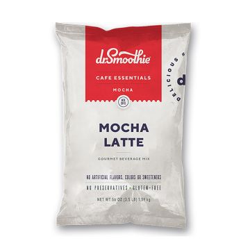 Dr. Smoothie Mocha Latte - Cafe Essentials Frappe Mix - 3.5 lb. Bag