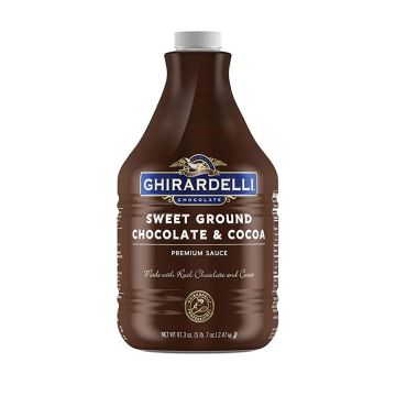 Ghirardelli Sweet Ground Chocolate Sauce - 64 oz.