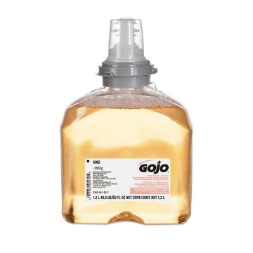 GoJo Apricot Premium Foam Antibacterial Hand Soap - 2/1200 ml. Case