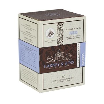 Harney & Sons Paris Black Tea Sachets - 20 Count Box