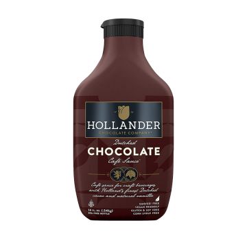 Hollander Sweet Ground Chocolate Sauce Squeeze Bottle - 15 oz.