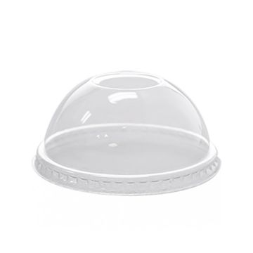 Karat 8 oz. & 10 oz. PET Plastic Dome Lids (78mm)