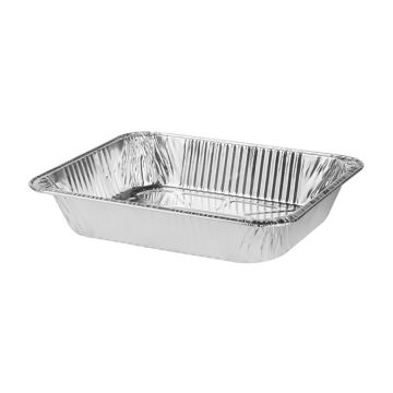 Karat Half Size Deep Aluminum Steam Table Pan - 100 Count