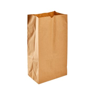 Karat 12 lb. Kraft Paper Grocery Bag - 500 Count