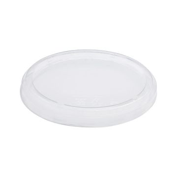 Karat Earth 8-32 oz. PLA Eco-Friendly Round Deli Container Lid - 500 Count