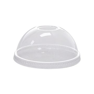 Karat 12-24 oz. PET Plastic Dome Lids (98mm)