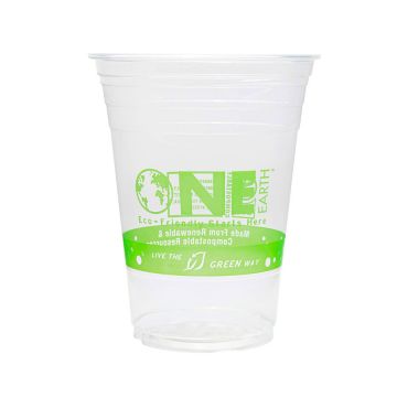 16 oz Solid Plastic Cups White — KT Supply LLC