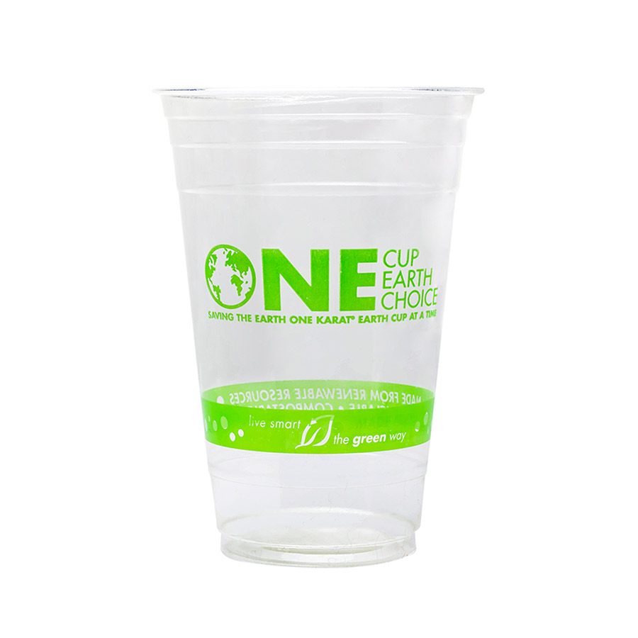 20 oz Clear PET Plastic Cups, 98mm (1000/Case)