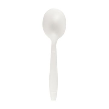 Karat Earth Heavy Weight Bio-Based Soup Spoon - Natural