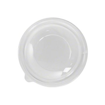 Karat 16 oz. Clear PET Plastic Salad Bowl Lid - 500 Count