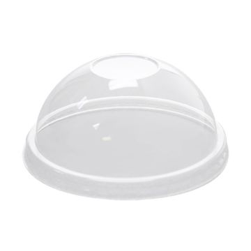 Karat PET Plastic Dome Lids For 12 oz. Hot/Cold Paper Food Container - 1000 Count