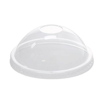 Karat PET Plastic Dome Lids For 16 oz. Hot/Cold Paper Food Container - 1000 Count