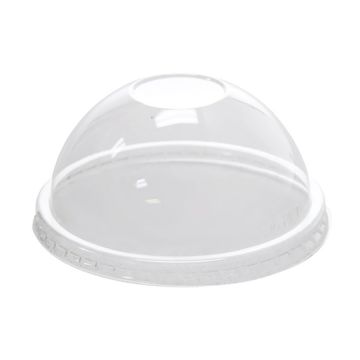 Karat PET Plastic Dome Lids For 6 oz. & 10 oz. Hot/Cold Paper Food Container - 1000 Count