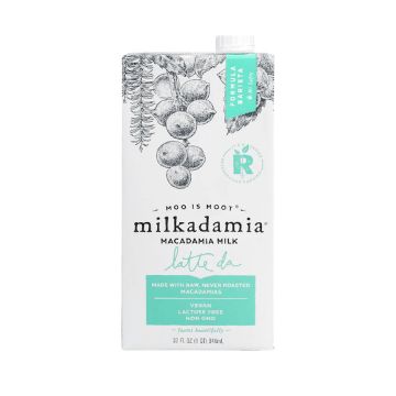 Milkadamia Barista Latte Da Macadamia Nut Milk - 6/32 oz. Case