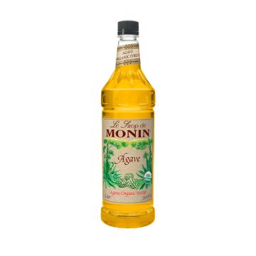 Monin Organic Agave Syrup (1L) - Plastic Bottle