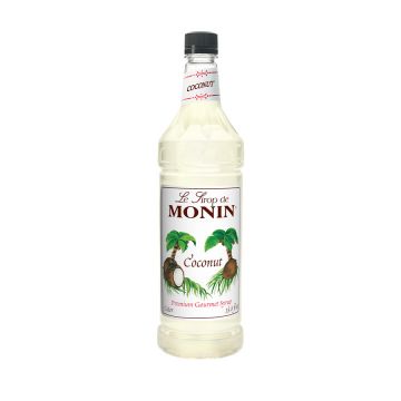 Monin Coconut Syrup (1L) - Plastic Bottle