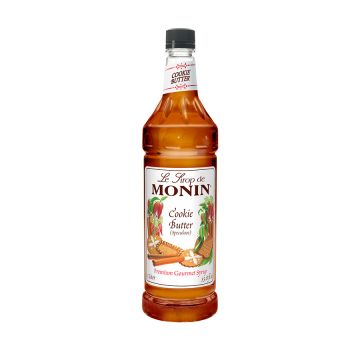 Monin Cookie Butter Syrup (1L) - Plastic Bottle