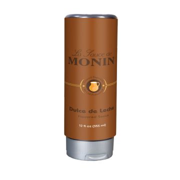 Monin Dulce de Leche Sauce Squeeze Bottle - 12 oz.