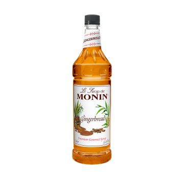 Monin Gingerbread Syrup (1L) - Plastic Bottle