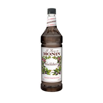 Monin Huckleberry Syrup (1L) - Plastic Bottle