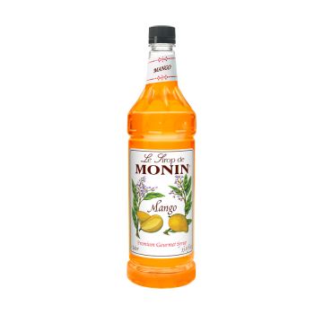 Monin Mango Syrup (1L) - Plastic Bottle