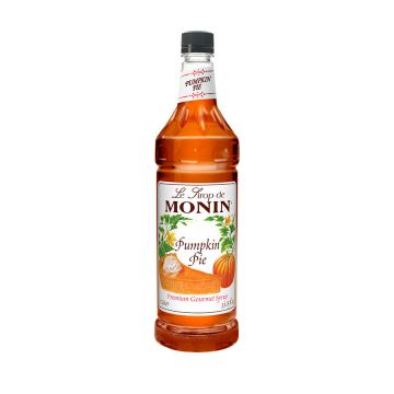 Monin Pumpkin Pie Syrup (1L) - Plastic Bottle