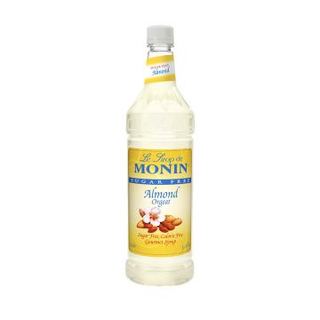 Monin Sugar Free Almond Syrup (1L) - Plastic Bottle