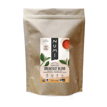 Numi Organic Breakfast Blend Black Tea - Loose Leaf - 1 lb. Bag