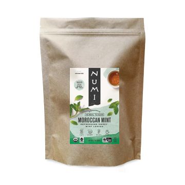 Numi Organic Moroccan Mint Herbal Tea - Loose Leaf - 1 lb. Bag