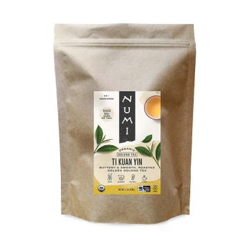 Numi Organic Ti Kuan Yin Oolong Tea - Loose Leaf - 1 lb. Bag